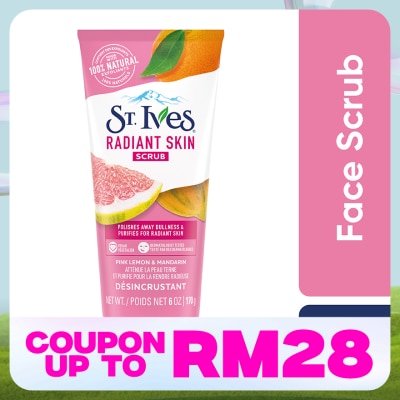 ST IVES Pink Lemon & Mandarin Orange Facial Scrub 170g