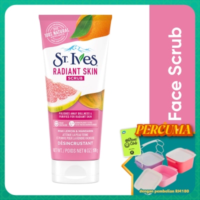 ST IVES - Pink Lemon & Mandarin Orange Facial Scrub 170g