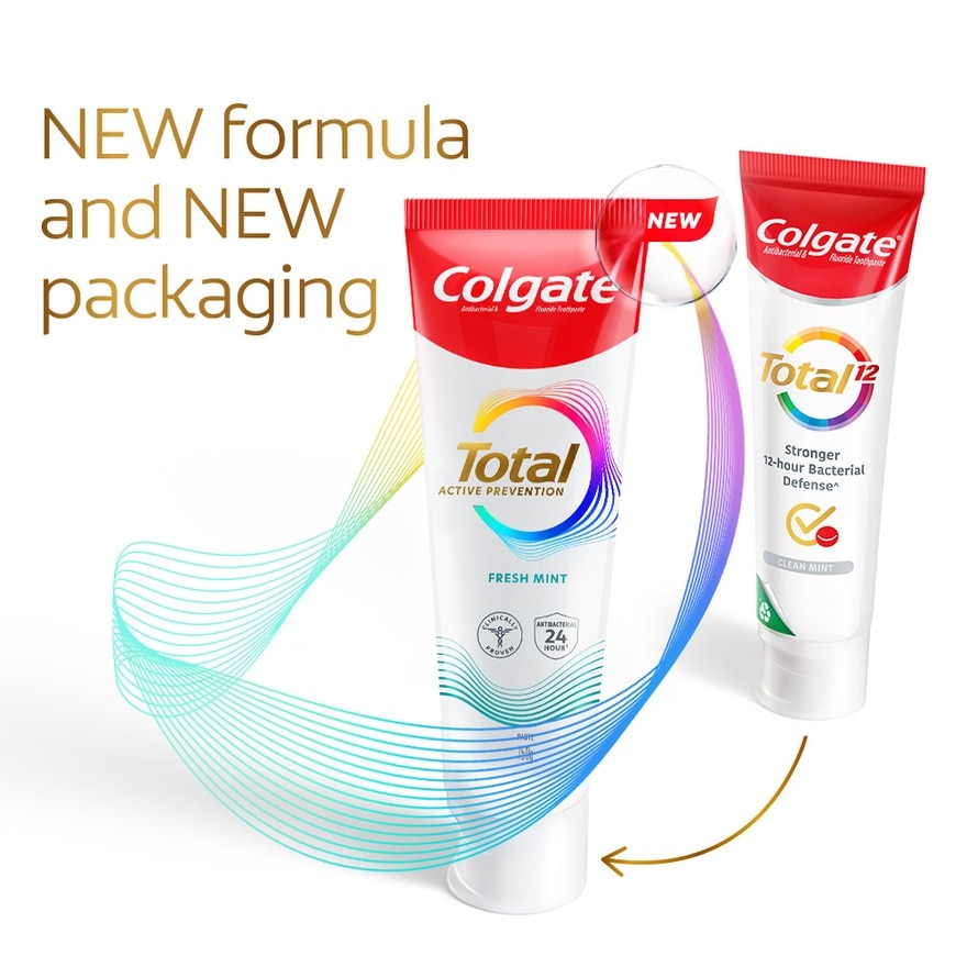Total Fresh Mint Toothpaste 2x150g