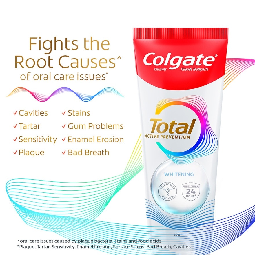 Total Whitening Toothpaste 2x150g