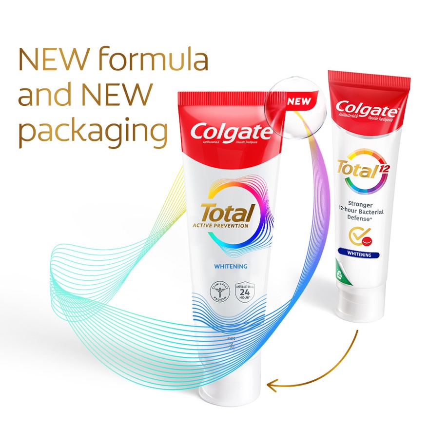 Colgate Total Whitening Toothpaste 2x150g image