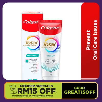 COLGATE Total Fresh Mint Toothpaste 150g