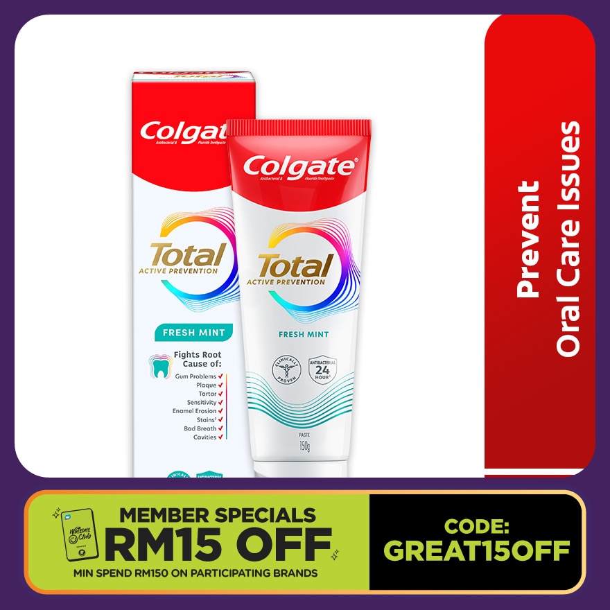 Total Fresh Mint Toothpaste 150g