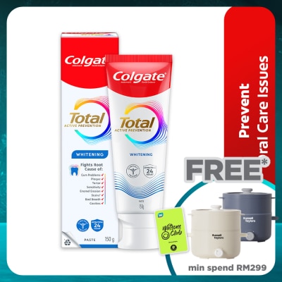 COLGATE Colgate Total Whitening Toothpaste 150g