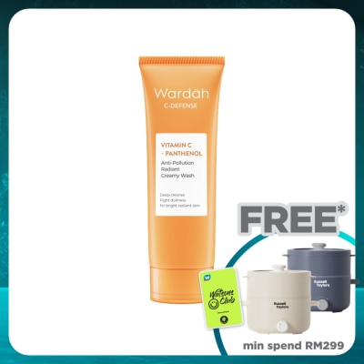 WARDAH C-Defense Energizing Creamy Wash 100 ml