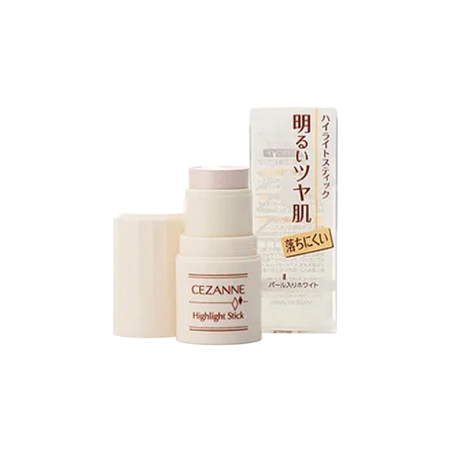 CEZANNE Highlight Stick White with Pearl 01