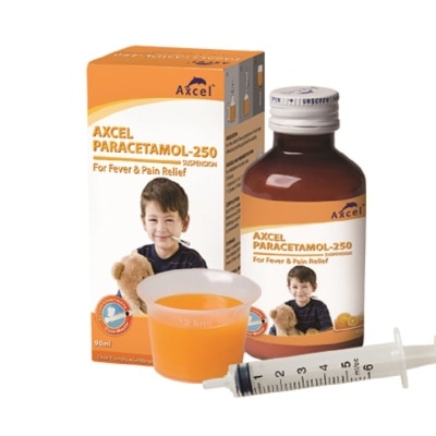 AXCEL Paracetamol 250mg Suspension 90ml