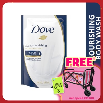 DOVE Dove Beauty Nourishing Body Wash Refill 850ml