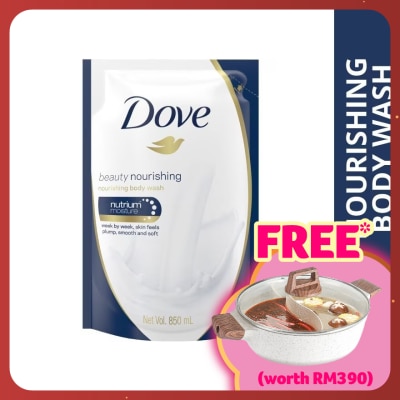 DOVE Dove Beauty Nourishing Body Wash Refill 850ml
