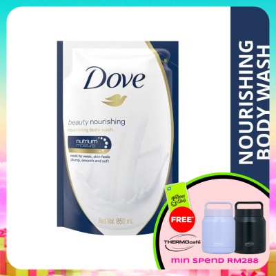 DOVE - Dove Beauty Nourishing Body Wash Refill 850ml