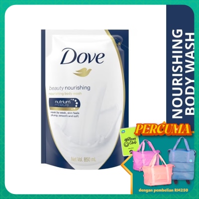 DOVE Dove Beauty Nourishing Body Wash Refill 850ml