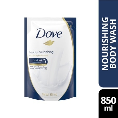 DOVE Beauty Nourishing Body Wash Refill 850ml