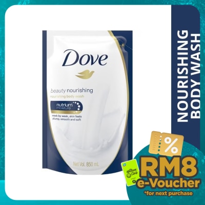 DOVE Dove Beauty Nourishing Body Wash Refill 850ml