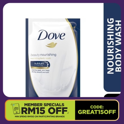 DOVE Dove Beauty Nourishing Body Wash Refill 850ml