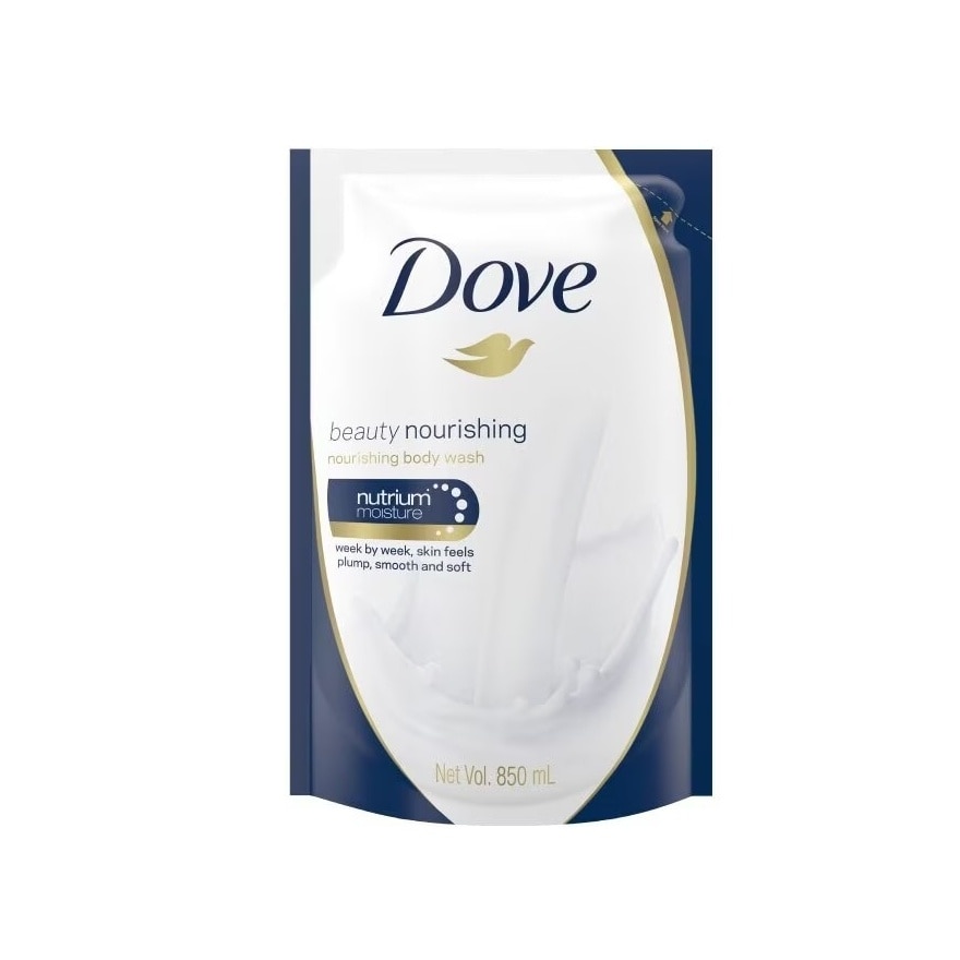 Dove Beauty Nourishing Body Wash Refill 850ml