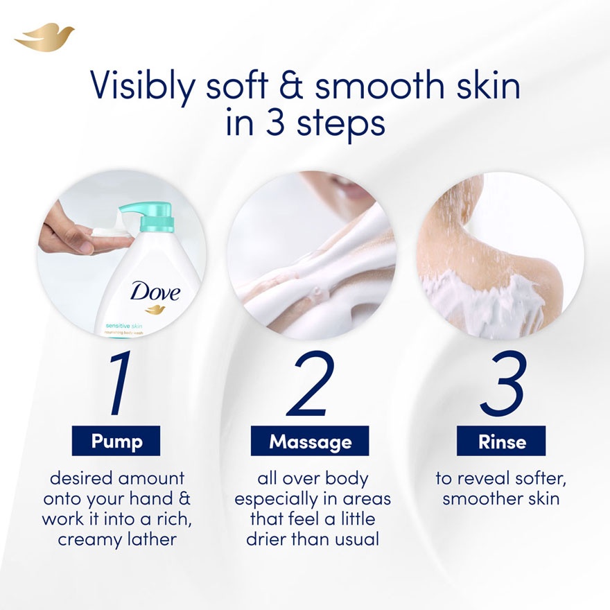 Sensitive Skin Body Wash Refill 850ml image
