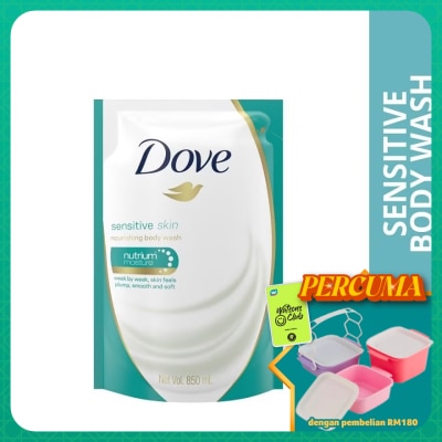 DOVE - Dove Sensitive Skin Body Wash Refill 850ml