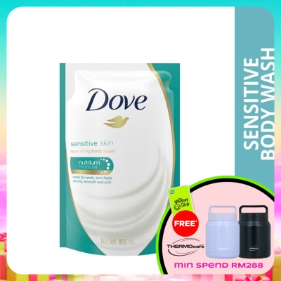 DOVE - Dove Sensitive Skin Body Wash Refill 850ml