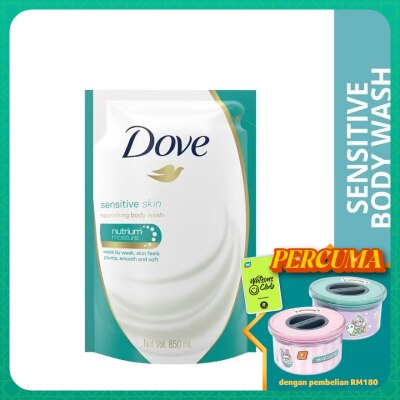 DOVE Dove Sensitive Skin Body Wash Refill 850ml