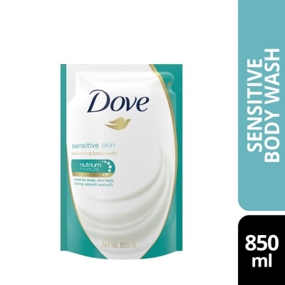 DOVE Sensitive Skin Body Wash Refill 850ml