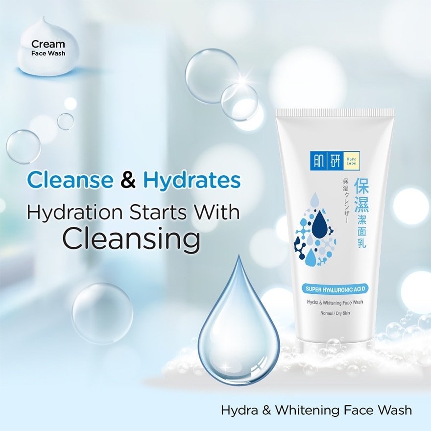 Hydra & Whitening Face Wash 100g