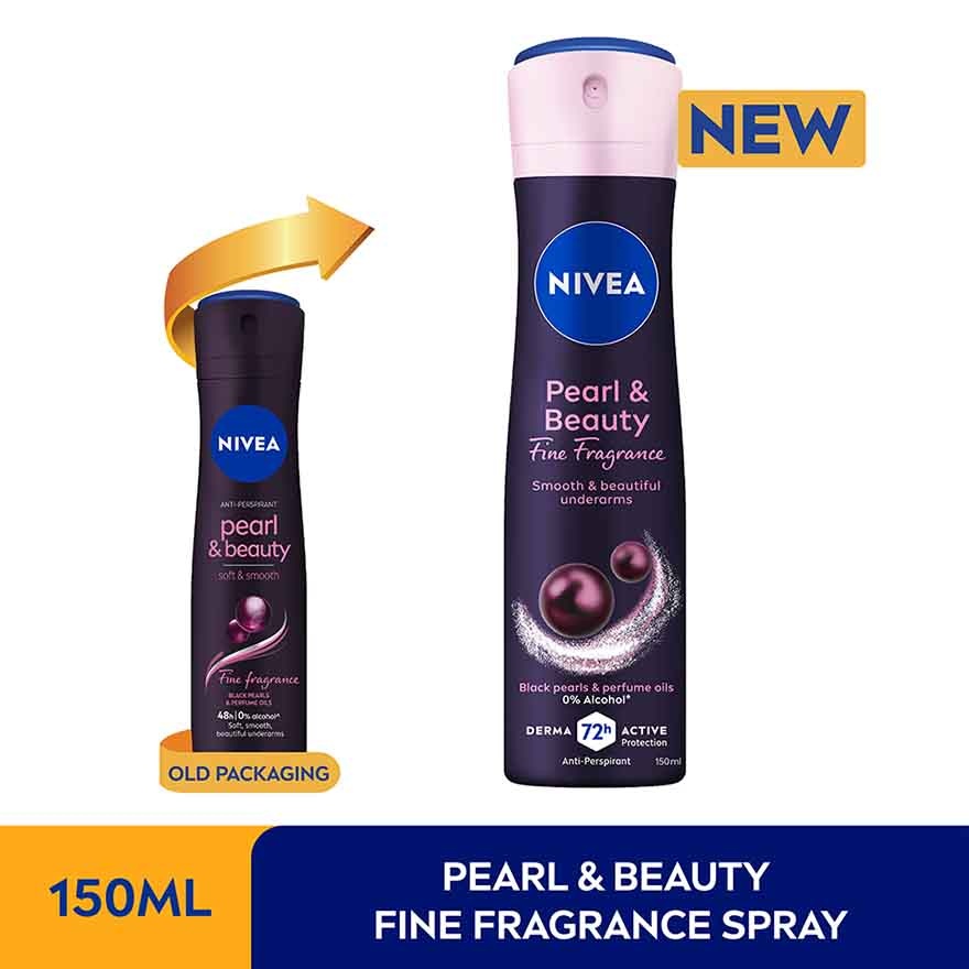 Deodorant Pearl & Beauty Spray 2X150ML image