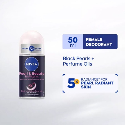 NIVEA - Deodorant Pearl & Beauty Roll On 50ml image