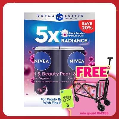 NIVEA Deodorant Pearl & Beauty Roll On 2x50ml