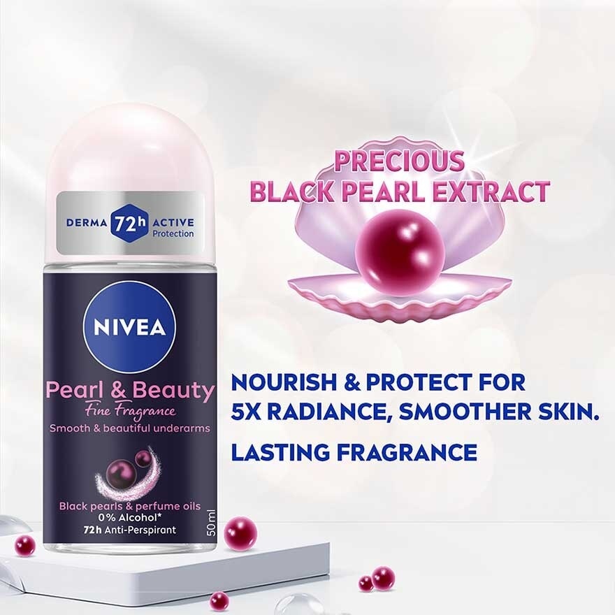 Deo Pearl & Beauty Roll On 2x50ml