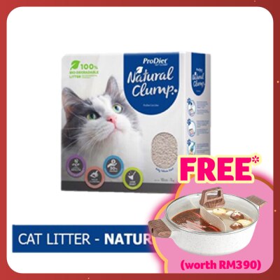 PRODIET Natural Clump Cat Litter 10L