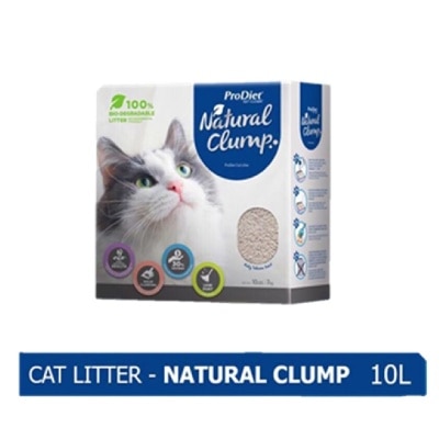 PRODIET Natural Clump Cat Litter 10L