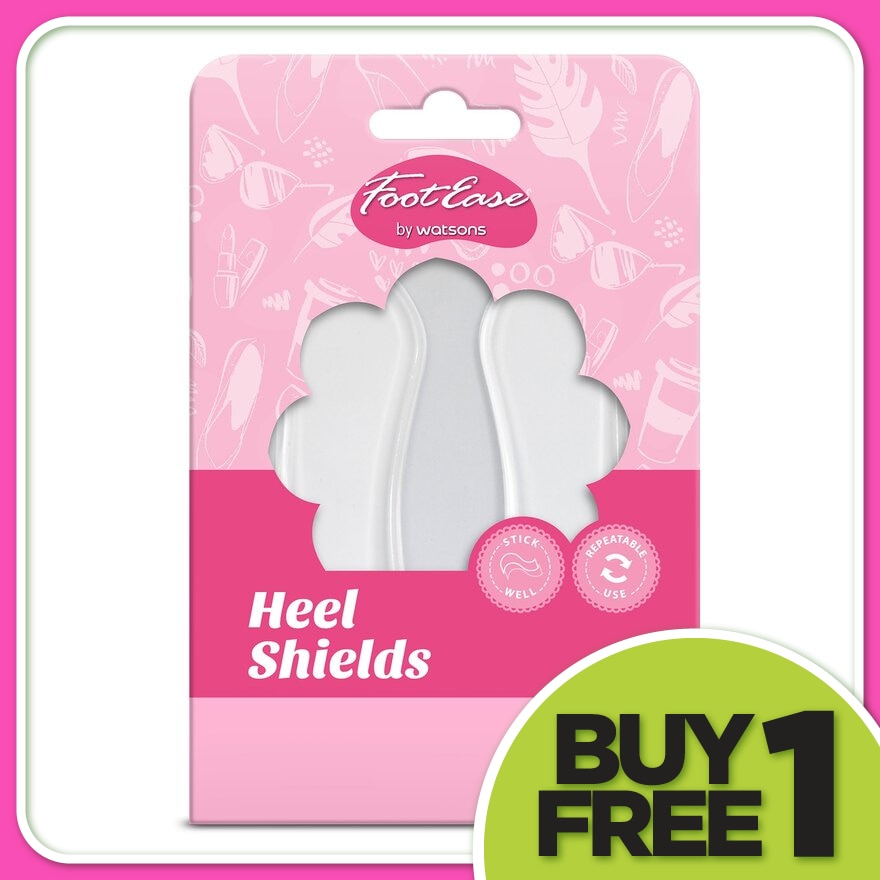 FOOTEASE HEEL SHIELD 1 PAIR