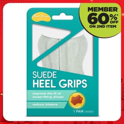 FOOTEASE BY WATSONS FOOTEASE SUEDE HEEL GRIPS 1 PAIR