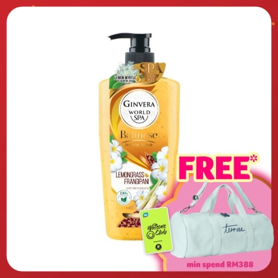 GINVERA Spa Shower Scrub Lemongrass & Frangipani 750ml