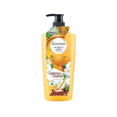 GINVERA - Spa Shower Scrub Lemongrass & Frangipani 750ml image
