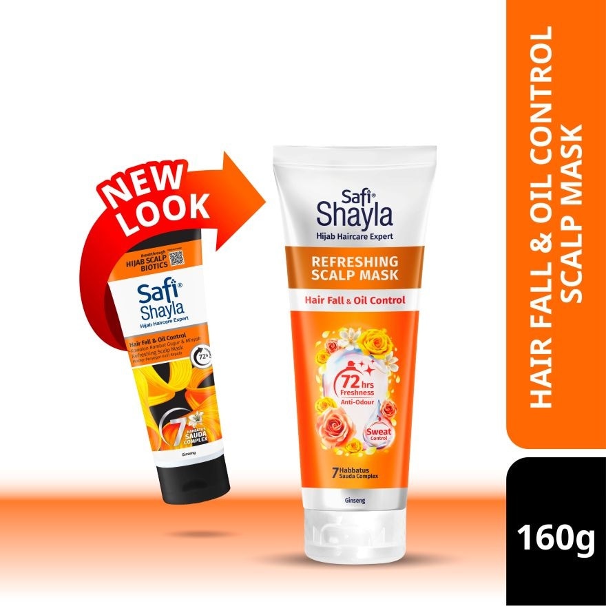 Scalp Mask Oil & Hairfall Control 160g