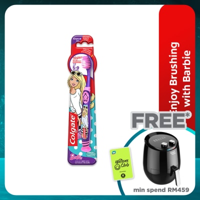 COLGATE Colgate Kids Barbie Toothbrush 5-9 Years (Ultra Soft) 1s