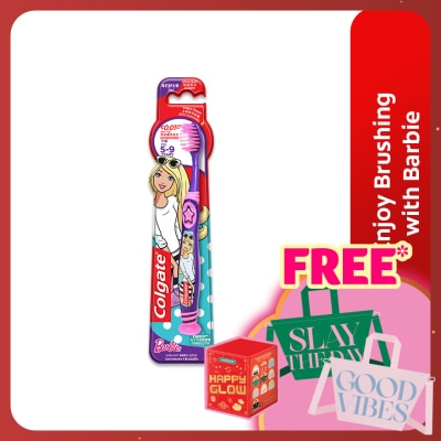 COLGATE Colgate Kids Barbie Toothbrush 5-9 Years (Ultra Soft) 1s
