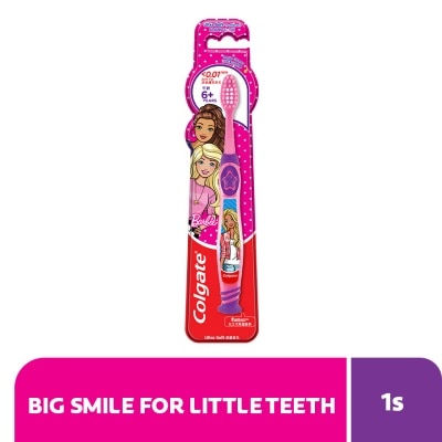 COLGATE Kids Barbie Toothbrush 5-9 Years (Ultra Soft)