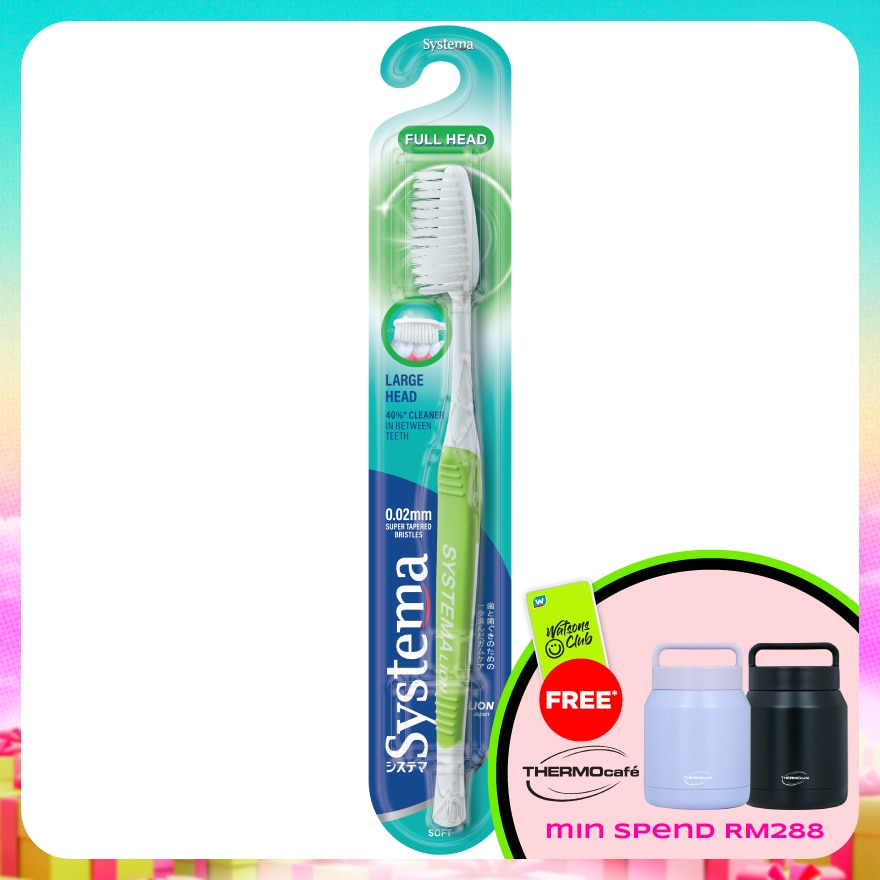 Full Head Toothbrush (Soft) 1's