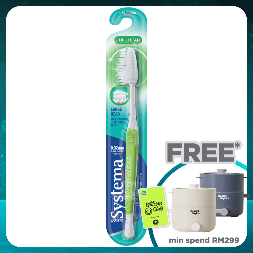 Full Head Toothbrush (Soft) 1's