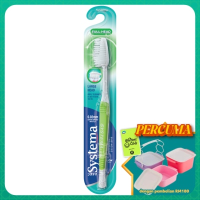 SYSTEMA - Full Head Toothbrush (Soft) 1's