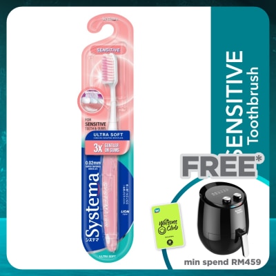 SYSTEMA Sensitive Toothbrush Ultra Soft 1's