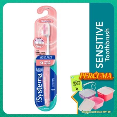 SYSTEMA - Sensitive Toothbrush Ultra Soft 1's