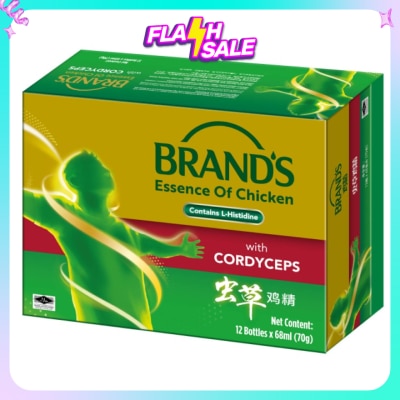 BRANDS Essence Of Chicken With Cordyceps 70g x 12's