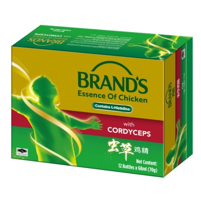 BRANDS - Essence Of Chicken With Cordyceps 70g x 12's image