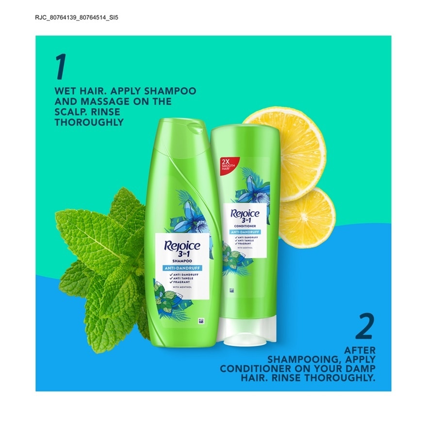 Shampoo Anti Dandruff 3-In-1 300ml