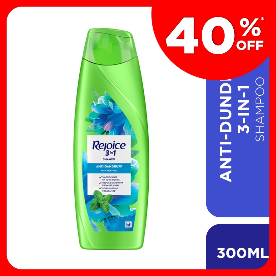 Shampoo Anti Dandruff 3-In-1 300ml