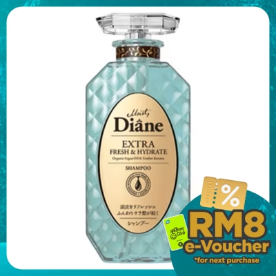 MOIST DIANE Extra Fresh & Hydrate Shampoo 450ml