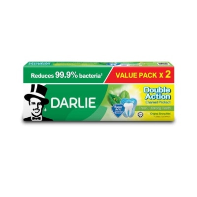 DARLIE Double Action Enamal Protect Strong Mint 2x200g